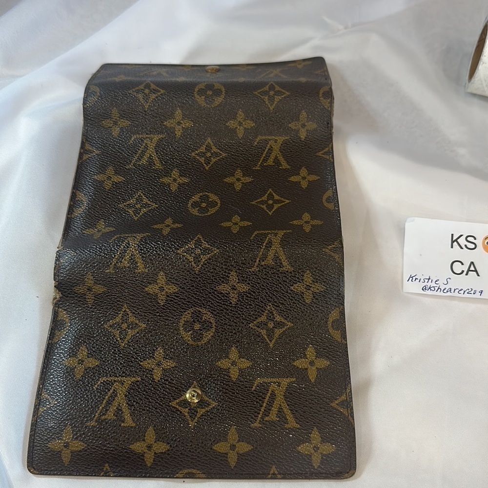 Auth Louis Vuitton Porte Tresor Etui used fair/good condition - Picture 5 of 16